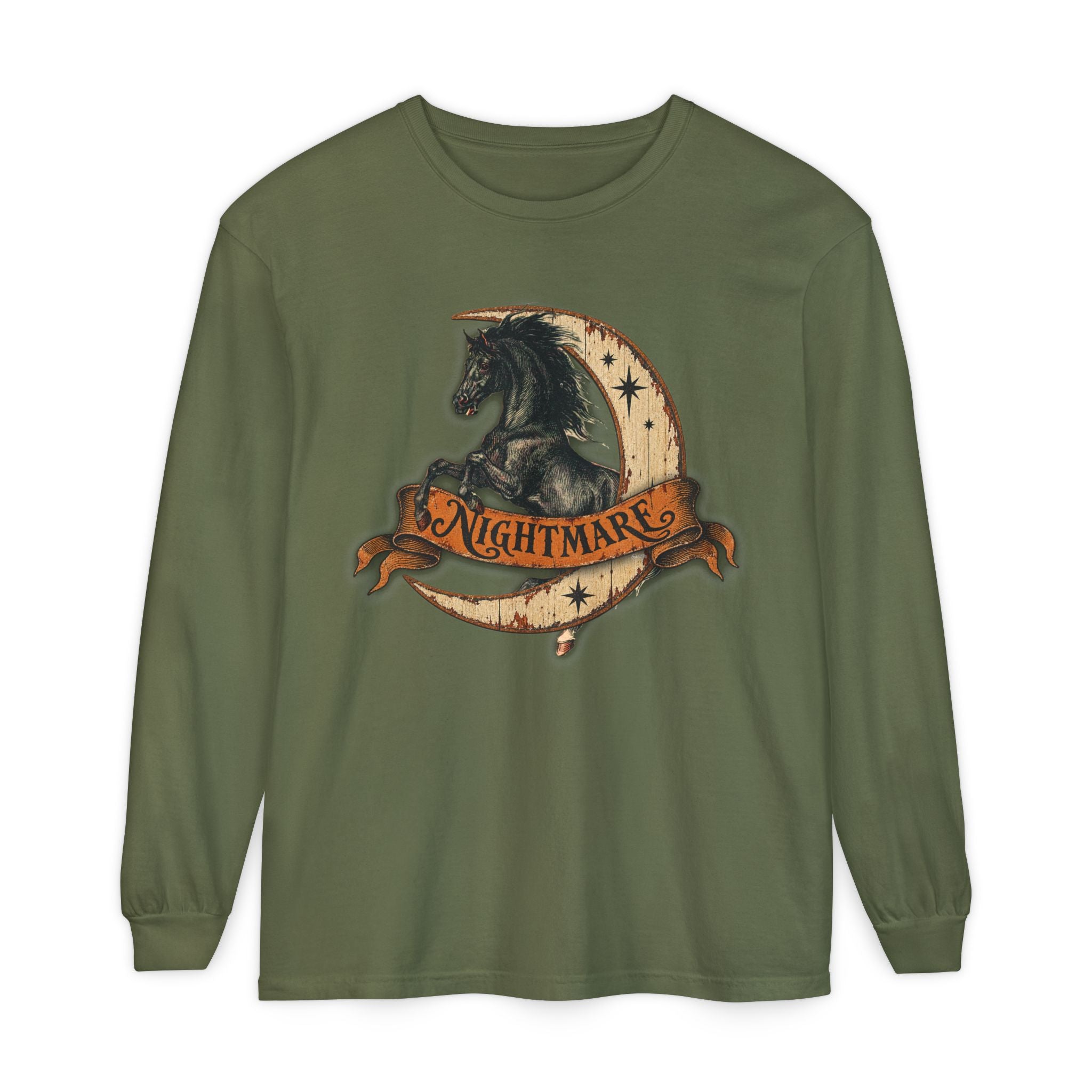Nightmare Horse Long Sleeve Tee