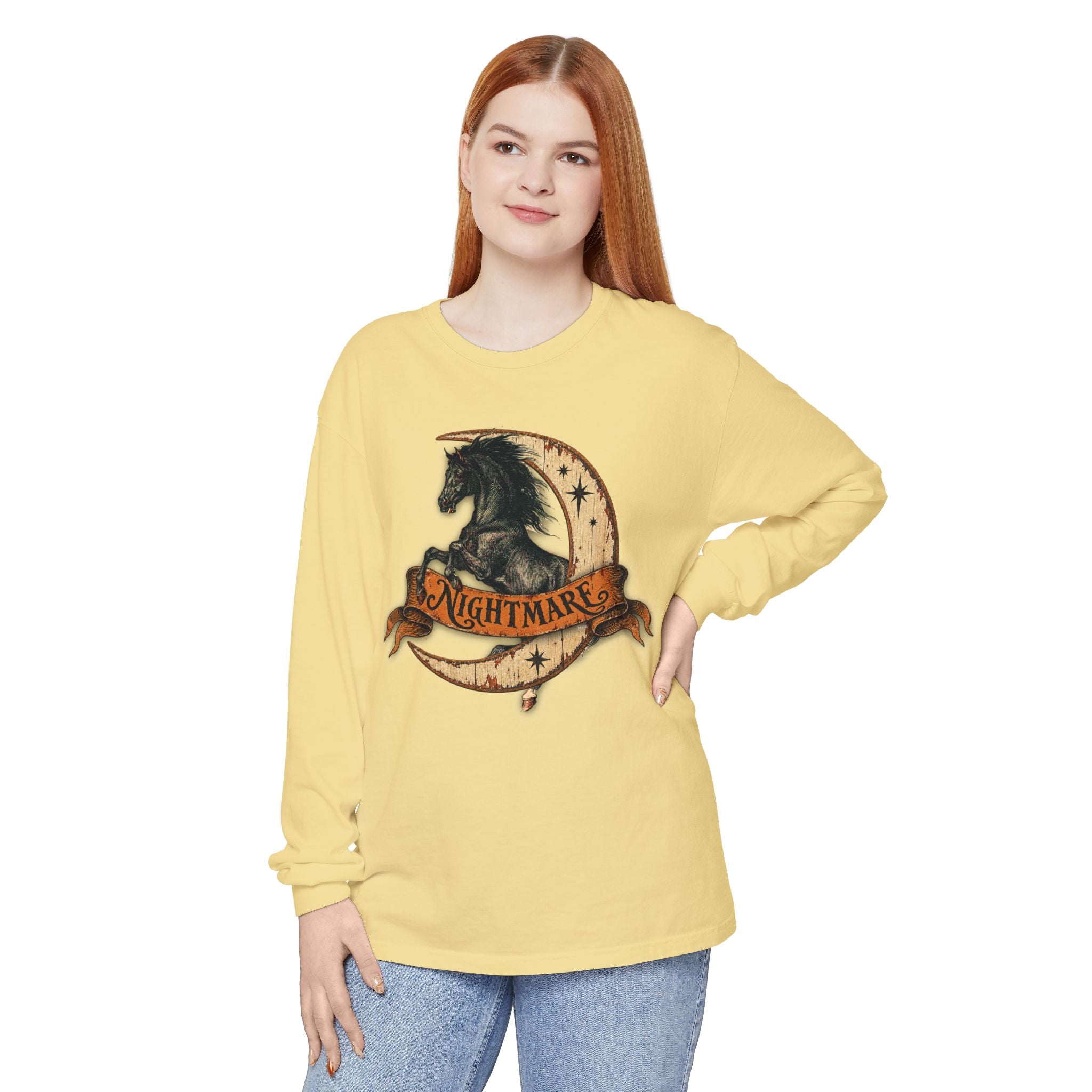 Nightmare Horse Long Sleeve Tee