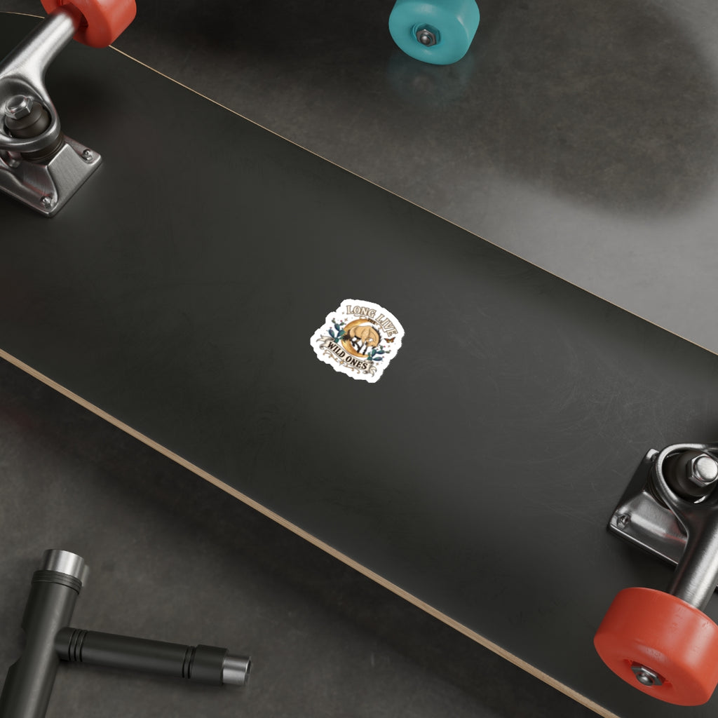 Long Live the Wild Ones Sticker — Horse & Cactus Die-Cut Vinyl Sticker