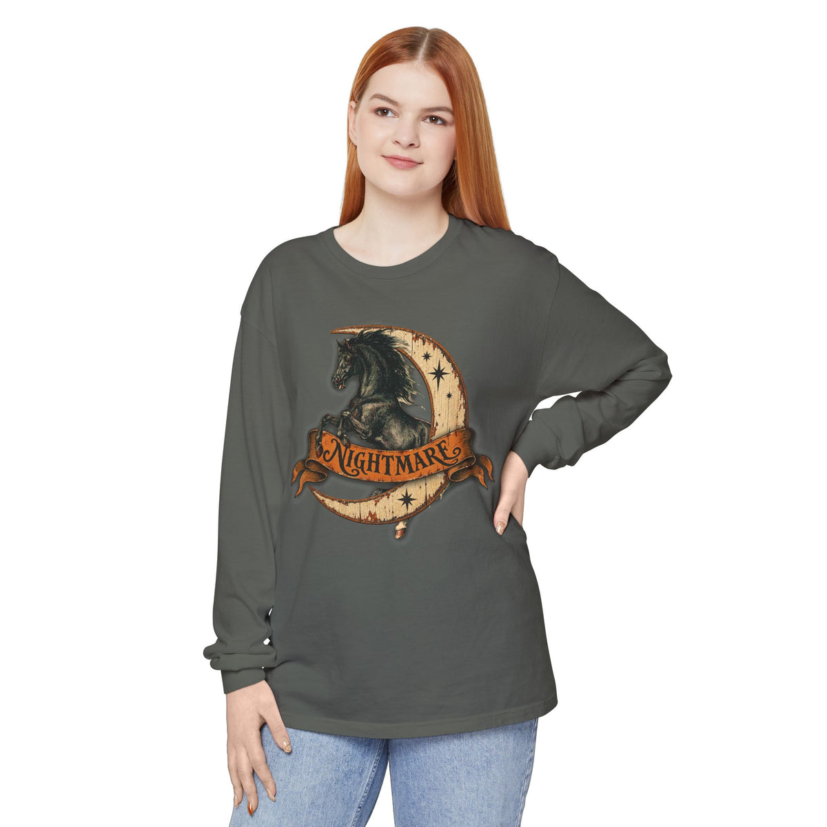 Nightmare Horse Long Sleeve Tee