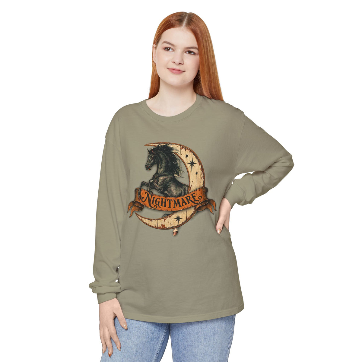 Nightmare Horse Long Sleeve Tee