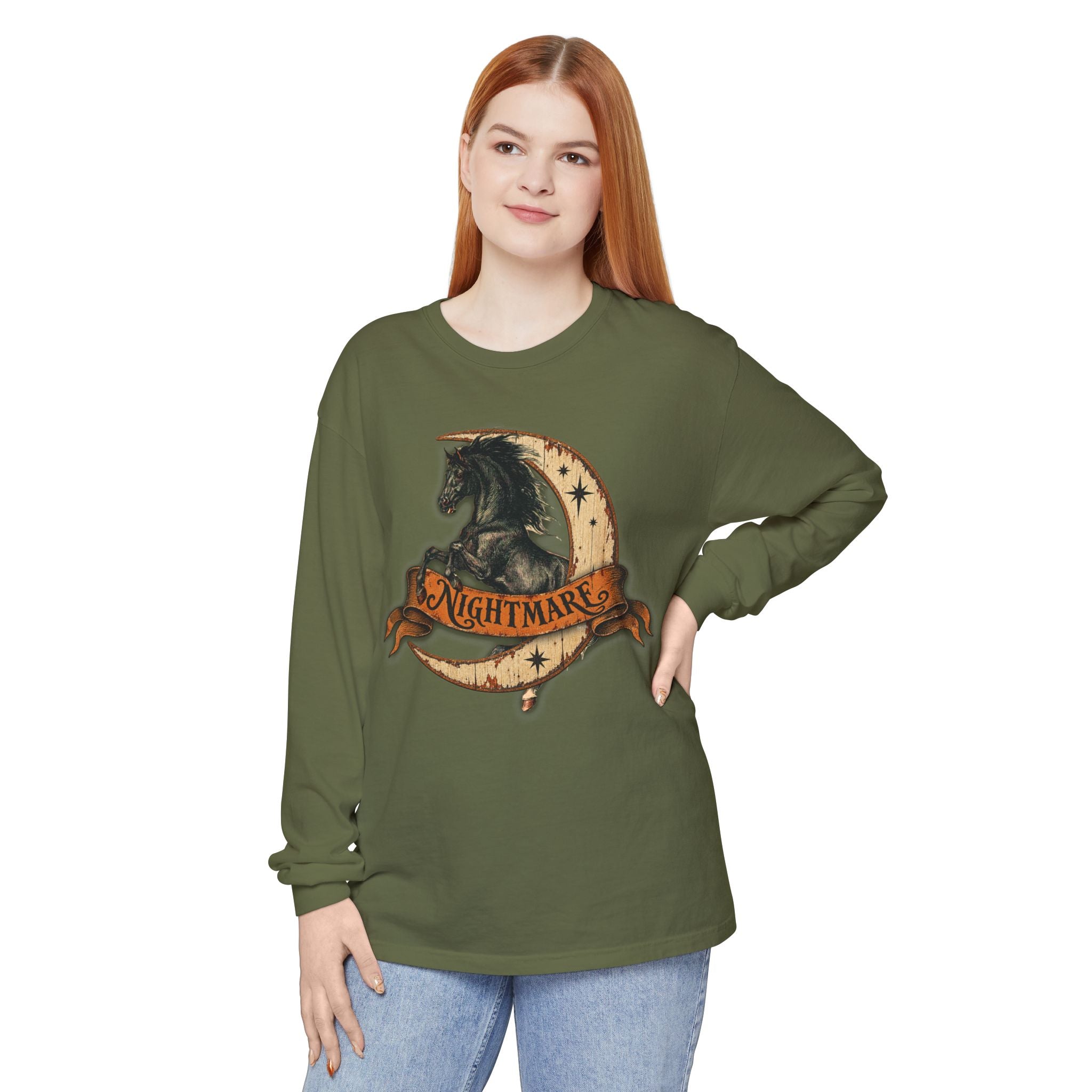 Nightmare Horse Long Sleeve Tee