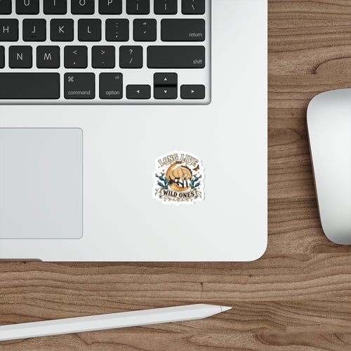 Long Live the Wild Ones Sticker — Horse & Cactus Die-Cut Vinyl Sticker